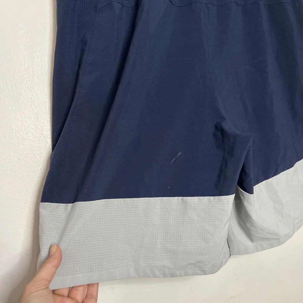 Nike Dri-FIT US Football Training Short Men's L Navy Blue White Gray NWT Flaw